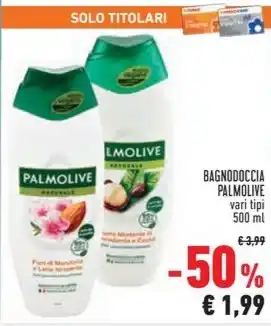 Conad Superstore BAGNODOCCIA PALMOLIVE vari tipi 500 ml offerta