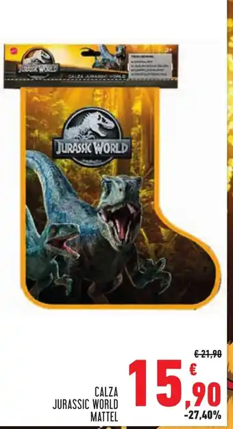 CALZA JURASSIC WORLD MATTEL