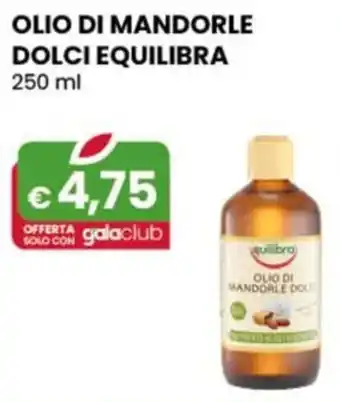 OLIO DI MANDORLE DOLCI EQUILIBRA 250 ml