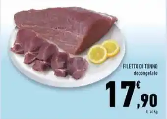 Conad Superstore FILETTO DI TONNO decongelato offerta