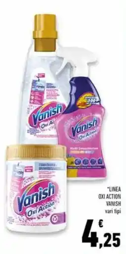 Conad Superstore LINEA OXI ACTION VANISH vari tipi offerta