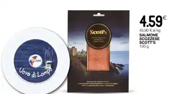 Coop SALMONE SCOZZESE SCOTT'S 100 g offerta