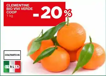 Coop CLEMENTINE BIO VIVI VERDE COOP 1 kg offerta