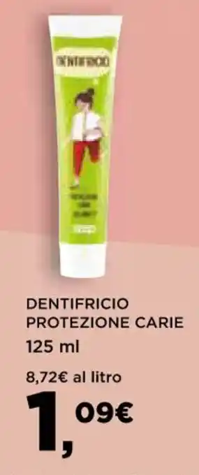 Coop DENTIFRICIO PROTEZIONE CARIE 125 ml offerta