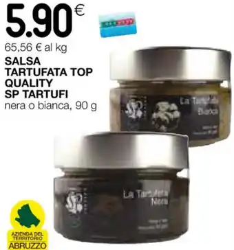 Coop SALSA TARTUFATA TOP QUALITY SP TARTUFI nera o bianca, 90 g offerta