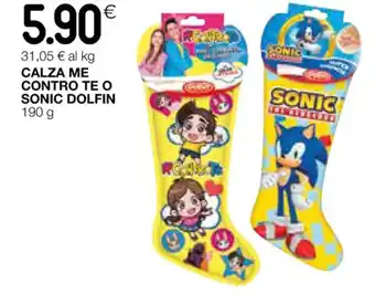 CALZA ME CONTRO TE O SONIC DOLFIN 190 g