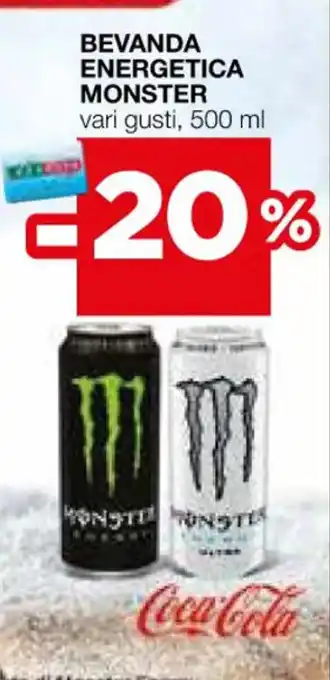 Coop BEVANDA ENERGETICA MONSTER vari gusti, 500 ml offerta