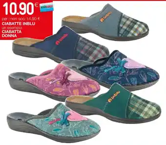 Coop CIABATTE INBLU un esempio CIABATTA DONNA offerta