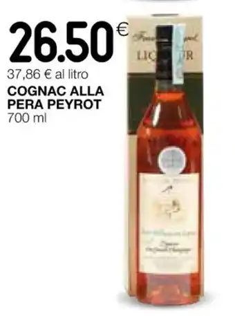 COGNAC ALLA PERA PEYROT 700 ml