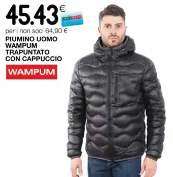 PIUMINO UOMO WAMPUM TRAPUNTATO CONWAMPUM
