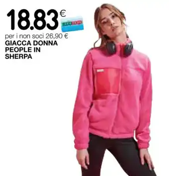 Coop per i non soci 26,90 € GIACCA DONNA PEOPLE IN SHERPA GIACCA DONNA PEOPLE IN SHERPA offerta
