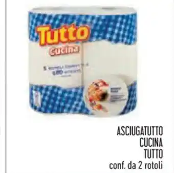 Conad Superstore ASCIUGATUTTO CUCINA TUTTO conf. da 2 rotoli offerta
