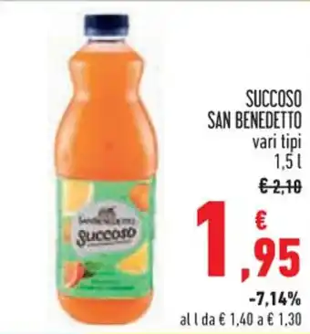 Conad Superstore SUCCOSO SAN BENEDETTO vari tipi 1,51 offerta