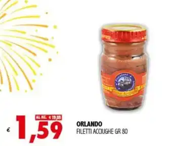 ORLANDO FILETTI ACCIUGHE GR 80