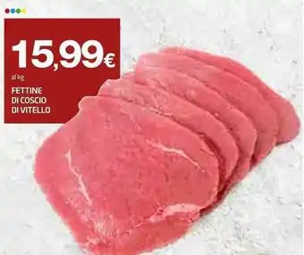 FETTINE DI COSCIO DI VITELLO
