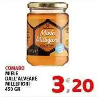 Mio Market COMARO MIELE DALL' ALVEARE MILLEFIORI 450 GR offerta