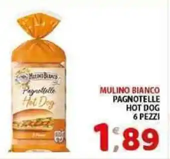 Mio Market MULINO BIANCO PAGNOTELLE HOT DOG 6 PEZZI offerta