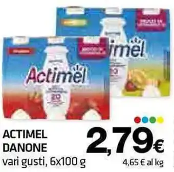 ACTIMEL DANONE vari gusti, 6x100 g