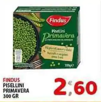 Mio Market FINDUS PISELLINI PRIMAVERA 300 GR offerta