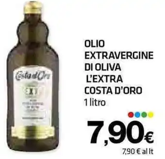 Superconti OLIO EXTRAVERGINE DI OLIVA L'EXTRA COSTA D'ORO 1 litro offerta