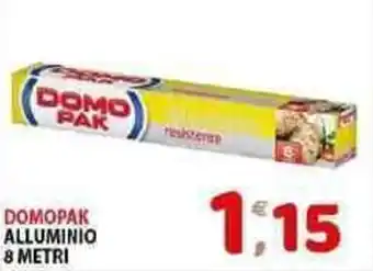 Mio Market DOMOPAK ALLUMINIO 8 METRI offerta