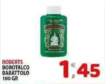 ROBERTS BOROTALCO BARATTOLO 100 GR
