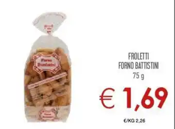 Conad City Froletti Forno Battistini 75g offerta