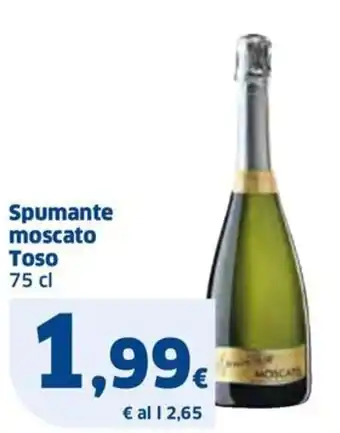 Spumante moscato Toso 75 cl