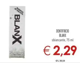Blanx Dentifricio 75ml