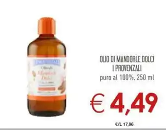 Conad City Olio di Mandorle Dolci I Provenzali 250ml offerta