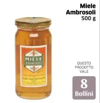 Sigma Miele Ambrosoli 500 g offerta