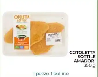 Conad City Amadori Cotoletta Sottile 300g offerta