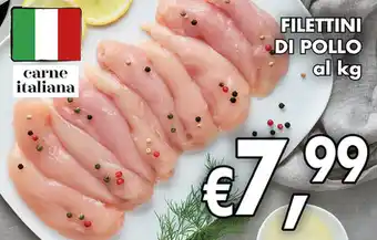 Coal FILETTINI DI POLLO al kg offerta