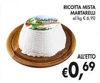 Coal RICOTTA MISTA MARTARELLI al kg offerta