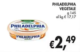 Coal PHILADELPHIA. VEGETALE g 145 offerta