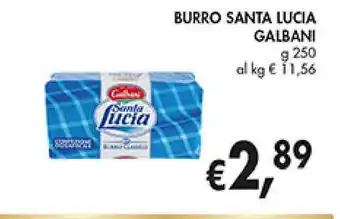 Coal BURRO SANTA LUCIA GALBANI g 250 offerta