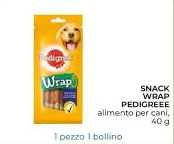 Conad City Pedigree Snack Wrap 40g offerta