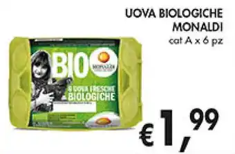Coal UOVA BIOLOGICHE MONALDI cat A x 6 pz offerta