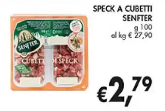SPECK A CUBETTI SENFTER g 100
