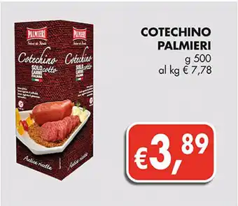 COTECHINO PALMIERI g 500