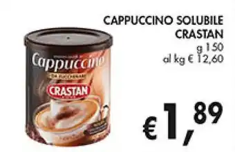CAPPUCCINO SOLUBILE CRASTAN g 1.50