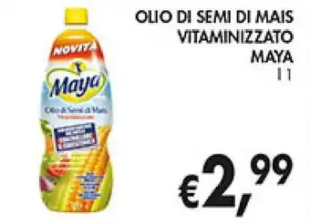 Coal OLIO DI SEMI DI MAIS VITAMINIZZATO MAYA l 1 offerta