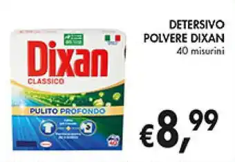 Coal DETERSIVO POLVERE DIXAN 40 misurini offerta