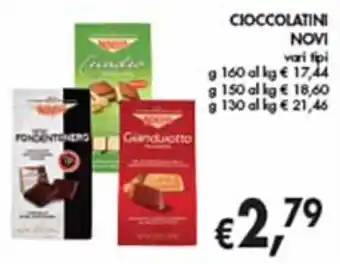 èccoMI CIOCCOLATINI NOVI g160 offerta