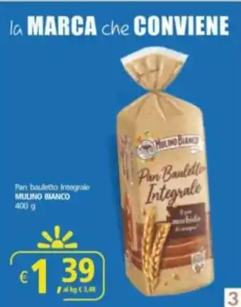 Alter Discount Pan bauletto Integrale MULINO BIANCO 400 g offerta