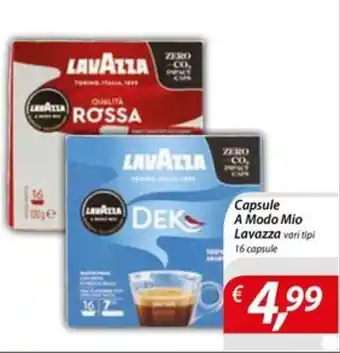 DiMeglio Capsule A Modo Mio Lavazza vari tipi 16 capsule offerta