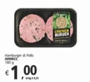 Alter Discount Hamburger di Pollo AVIMECC 160 g offerta