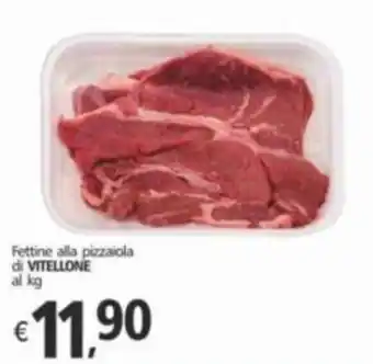 Fettine alla pizzaiola di VITELLONE al kg
