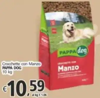 Alter Discount Crocchette con Manzo PAPPA DOG 10 kg offerta