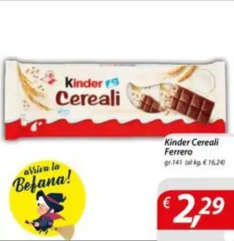 DiMeglio Kinder Cereali Ferrero gr.141 offerta